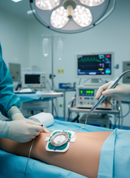 Premium Universal Electrosurgical Pads with Pre-Attached Cord - Pack of 40 for Safe Surgical Applications