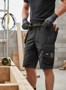 Premium Heavy Duty Stretch Loose Fit Work Shorts with Durable Reinforcement and Ample Storage Options
