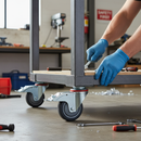 80mm Heavy Duty Braked Swivel Bolt Hole Castor Anti-Static