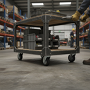 200mm Swivel Plate Heavy Duty Castor with Rubber Tyre