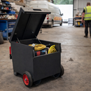 Mobile Security Box – 770mm x 1045mm x 716mm – Steel Construction – Industrial Use