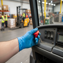Professional Hood Release Knob for Truck Mounted Forklifts - Durable Component for Engine Cover Access and Maintenance