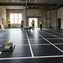 Premium Heavy Duty Temporary Floor Protection Board 1.2M x 2.4M, 2MM Thickness, Reusable and Lightweight for Impact Protection