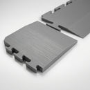 PVC Interlocking Flooring Tile Corner Ramp 500×5 mm (view 2)
