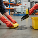 Premium Red PVC Gloves for Spill Containment and Handling