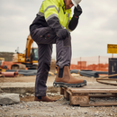 Premium Heavy Duty Dealer-Style Safety Boot with Breathable Upper and High-Traction Sole for Comfort and Protection