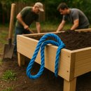 10mm Blue Polypropylene Lorry 3-Strand Rope 36m – Durable Truck Tie-Down Rope