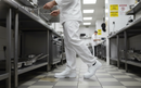 Premium Micro-Fibre Slip-On Shoe with Steel Toe Cap, Shock Absorber Heel, and Anti-Static Features for Enhanced Safety