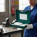 Professional 1 Person First Aid Kit with Essential Medical Supplies and Instructions