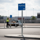 Premium 76mm Galvanised Sign Post with 3mm Wall Thickness for Durable Road and Car Park Signs in Multiple Lengths