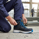 Premium Heavy Duty Safety Boot with Leather Upper, BOA Fit System, and Non-Metallic Toe Protection for Comfort and Stability