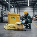 Premium Chemical Wheelie Bin Spill Kit - 360L Capacity