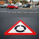 Premium Preformed Thermoplastic Roundabout Warning Road Marking for Safety and Visibility