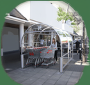 Premium Shopping Trolley Shelter with Modular Design, Galvanised Aluminium, and Theft Prevention Features for Supermarkets