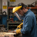 Premium Transparent Face Visor 8" for Headgear System - EN166 Certified with UV Filter