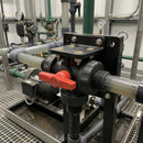 2in BSP Female 3-Way L Port Polypropylene Ball Valve