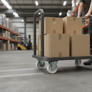 100mm Fixed Plate Heavy Duty Castor Nylon Wheel with Roller Bearing