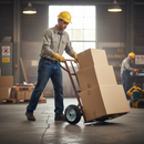 200mm Diameter Premium Rubber Tyre with Metal Centre