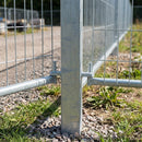 Galvanised 4in x 4in Dual Hang Post for 53in Fencing