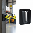 Premium Magnetic Receiver Clip for Wall Attachment - Durable High Impact Polypropylene Design with Economical Features