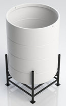 2700L Open Top Cone Tank, 30° Drainage Angle, UV Polyethylene (view 2)