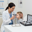 Premium Complete Diagnostic Set for Eye, Ear, Nose and Throat Treatment with Removable Magnifying Lens and Pneumatic Otoscopy System