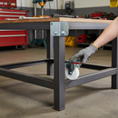 125mm Heavy Duty Braked Swivel Plate Castor with Nylon Wheel