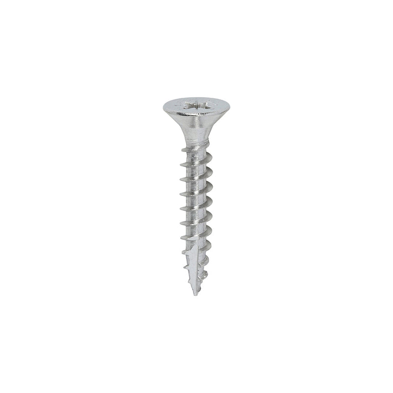 Classic Multi-Purpose Screws - PZ - Double Countersunk - A2 Stainless Steel - 5.0 x 30