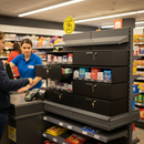 Premium Compact Tobacco Storage Drawers with Lockable Security and Pushers for Efficient Countertop Organization