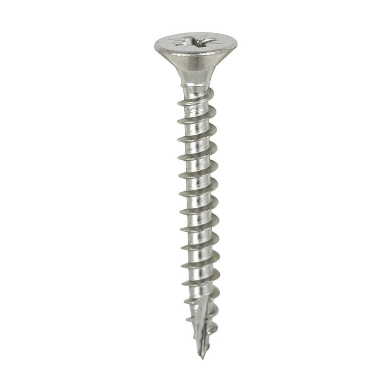 Classic Multi-Purpose Screws - PZ - Double Countersunk - A4 Stainless Steel - 5.0 x 40