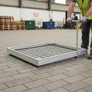 Premium Heavy Duty Aluminium Manhole Cover with Triple Sealed Design for Indoor and Outdoor Use - 41mm Tray Depth