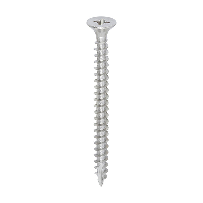 Classic Multi-Purpose Screws - PZ - Double Countersunk - A2 Stainless Steel - 5.0 x 60