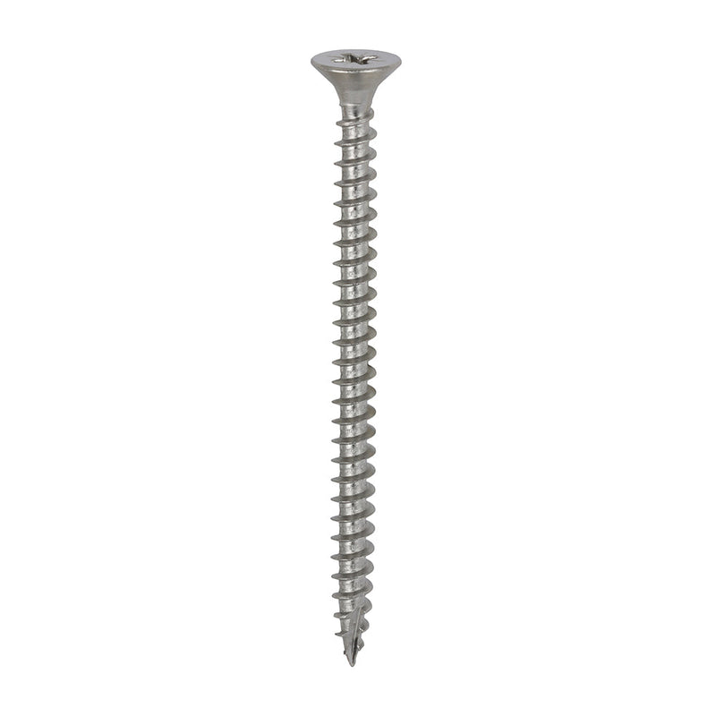 Classic Multi-Purpose Screws - PZ - Double Countersunk - A4 Stainless Steel - 5.0 x 70