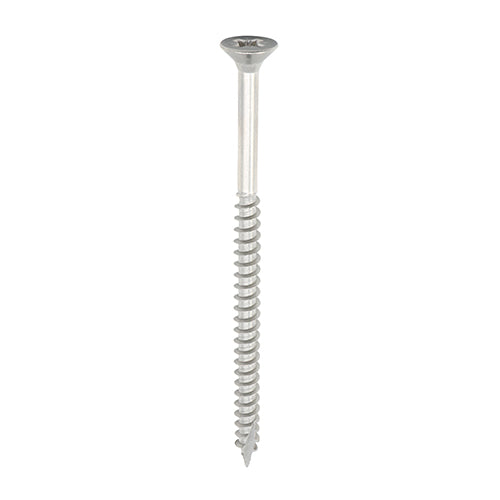 Classic Multi-Purpose Screws - PZ - Double Countersunk - Stainless Steel - 5.0 x 80