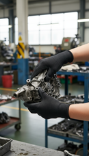 Premium Multi-Purpose Nylon Glove with Polyurethane Palm Coating for Optimal Handling of Light Components