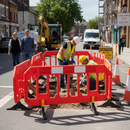Premium Pedestrian Barrier with Lightweight HDPE Construction and Easy Deployment System for Enhanced Site Safety