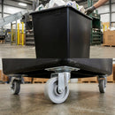 Recycled Polyethylene Tapered Truck, 625L with Swivel Castors