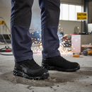 Premium Low-Cut Safety Shoe with Cold, Toe, and Puncture Protection for Workplace Comfort