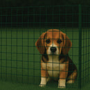 Premium PVC-Coated Mesh – 50x50mm Square Holes | 14 Gauge Green Coated Welded Wire