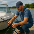 8mm Black Polypropylene 3-Strand Rope 25m Coil – Strong 3-Strand Twisted 8mm