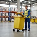 Premium 770L Four-Wheeled Bin for Indoor/Outdoor Storage