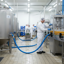 Premium 6 Bar Food and Drink Hose Assembly - Flexible NR Rubber with FDA Approval for Beverage Transfer