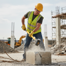 Premium Heavy Duty Fibreglass Sledge Hammer with Rubberised Grip for Precision Handling and Versatile Applications