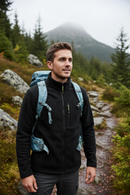 Premium Heavy Duty Fleece Jacket with Chunky Zip Front, Drawcord Waist and Zipped Side Pockets