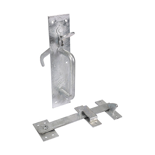 Suffolk Latch - Heavy Duty - Hot Dipped Galvanised - 219 x 50mm