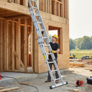 Professional Square Rung Triple Extension Ladders - 5 Sizes Available