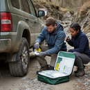 Premium Portable Vehicle First Aid Kit with Pouch for Road Safety and Compliance