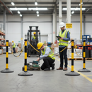 Premium Post and Chain Barrier Kit - 25 Metre Options with Support Posts for Crowd Control and Area Segregation