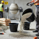 4-Pack 12L Heavy Duty General Purpose Buckets with Metal Handle