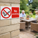 No Smoking Sign – 1mm Rigid Plastic – Indoor & Outdoor Use